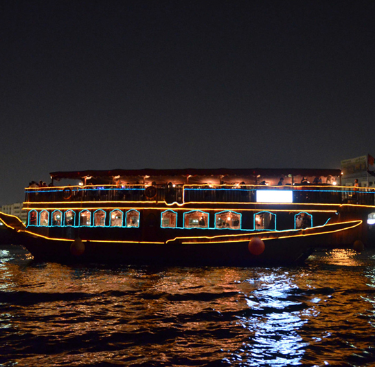 Dubai Creek Dhow Cruise – with Dinner