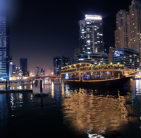 Dubai Marina Dhow Cruise – with dinner